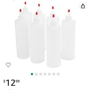 Brand new squeeze bottles